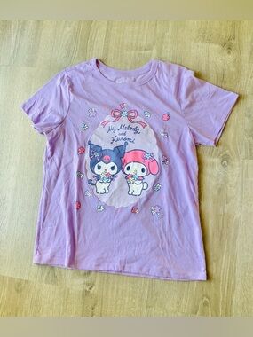 Hybrid Apparel Sanrio My Melody & Kuromi T-Shirt Medium